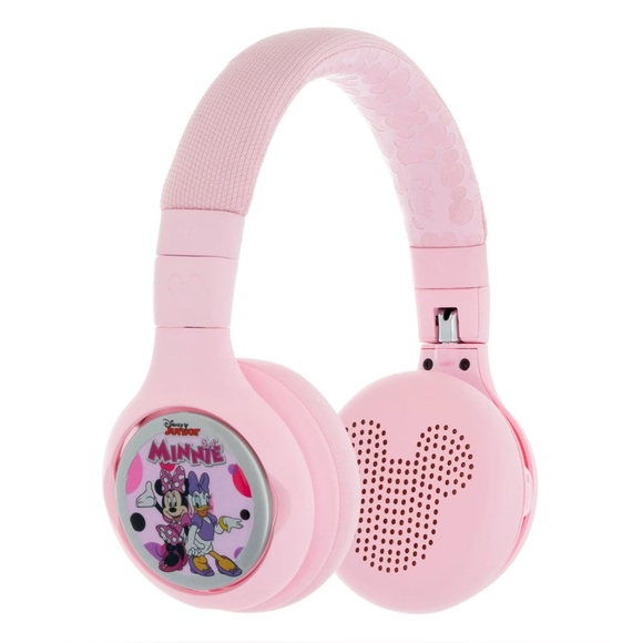 New - Disney StoryPhones Kids Bluetooth Headphones Bundle in Pink